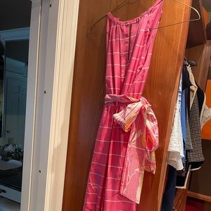Jcrew collection silk maxi dress